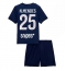 Paris Saint-Germain Nuno Mendes #25 Thuis tenue voor kinderen 2025-26 Korte Mouwen (+ broek)