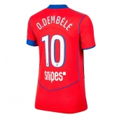 Paris Saint-Germain Ousmane Dembele #10 Derde tenue voor Dames 2025-26 Korte Mouwen