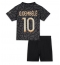 Paris Saint-Germain Ousmane Dembele #10 Derde tenue voor kinderen 2023-24 Korte Mouwen (+ broek)