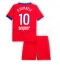 Paris Saint-Germain Ousmane Dembele #10 Derde tenue voor kinderen 2025-26 Korte Mouwen (+ broek)