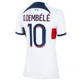 Paris Saint-Germain Ousmane Dembele #10 Uit tenue voor Dames 2023-24 Korte Mouwen
