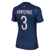 Paris Saint-Germain Presnel Kimpembe #3 Thuis tenue voor Dames 2023-24 Korte Mouwen