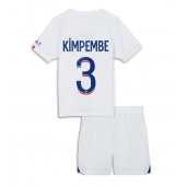 Paris Saint-Germain Presnel Kimpembe #3 Uit tenue voor kinderen 2023-24 Korte Mouwen (+ broek)