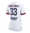Paris Saint-Germain Warren Zaire-Emery #33 Uit tenue voor Dames 2025-26 Korte Mouwen