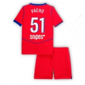 Paris Saint-Germain Willian Pacho #51 Derde tenue voor kinderen 2025-26 Korte Mouwen (+ broek)