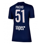 Paris Saint-Germain Willian Pacho #51 Thuis tenue voor Dames 2025-26 Korte Mouwen