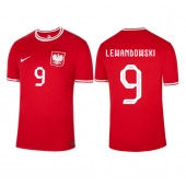 Polen Robert Lewandowski #9 Uit tenue WK 2022 Korte Mouwen