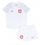 Polen Thuis tenue voor kinderen WK 2022 Korte Mouwen (+ broek)