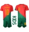 Portugal Bernardo Silva #10 Thuis tenue voor kinderen WK 2022 Korte Mouwen (+ broek)
