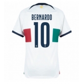 Portugal Bernardo Silva #10 Uit tenue WK 2022 Korte Mouwen