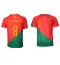 Portugal Bruno Fernandes #8 Thuis tenue WK 2022 Korte Mouwen