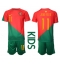 Portugal Joao Felix #11 Thuis tenue voor kinderen WK 2022 Korte Mouwen (+ broek)