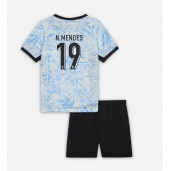 Portugal Nuno Mendes #19 Uit tenue voor kinderen EK 2024 Korte Mouwen (+ broek)