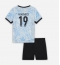 Portugal Nuno Mendes #19 Uit tenue voor kinderen EK 2024 Korte Mouwen (+ broek)