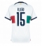 Portugal Rafael Leao #15 Uit tenue WK 2022 Korte Mouwen