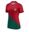 Portugal Thuis tenue voor Dames WK 2022 Korte Mouwen