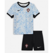 Portugal Uit tenue voor kinderen EK 2024 Korte Mouwen (+ broek)