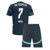 RB Leipzig Antonio Nusa #7 Derde tenue voor kinderen 2024-25 Korte Mouwen (+ broek)