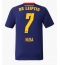 RB Leipzig Antonio Nusa #7 Uit tenue 2025-26 Korte Mouwen