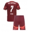 RB Leipzig Antonio Nusa #7 Uit tenue voor kinderen 2024-25 Korte Mouwen (+ broek)