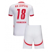 RB Leipzig Arthur Vermeeren #18 Thuis tenue voor kinderen 2024-25 Korte Mouwen (+ broek)