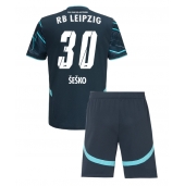 RB Leipzig Benjamin Sesko #30 Derde tenue voor kinderen 2024-25 Korte Mouwen (+ broek)