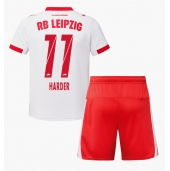 RB Leipzig Conrad Harder #11 Thuis tenue voor kinderen 2025-26 Korte Mouwen (+ broek)