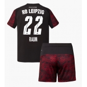 RB Leipzig David Raum #22 Derde tenue voor kinderen 2025-26 Korte Mouwen (+ broek)