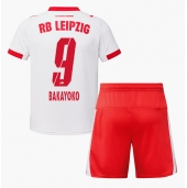 RB Leipzig Johan Bakayoko #9 Thuis tenue voor kinderen 2025-26 Korte Mouwen (+ broek)