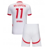 RB Leipzig Lois Openda #11 Thuis tenue voor kinderen 2024-25 Korte Mouwen (+ broek)
