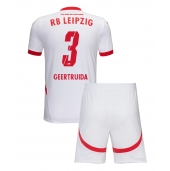 RB Leipzig Lutsharel Geertruida #3 Thuis tenue voor kinderen 2024-25 Korte Mouwen (+ broek)