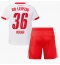 RB Leipzig Timo Werner #36 Thuis tenue voor kinderen 2025-26 Korte Mouwen (+ broek)