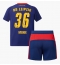 RB Leipzig Timo Werner #36 Uit tenue voor kinderen 2025-26 Korte Mouwen (+ broek)