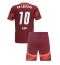 RB Leipzig Xavi Simons #10 Uit tenue voor kinderen 2024-25 Korte Mouwen (+ broek)