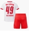 RB Leipzig Yan Diomande #49 Thuis tenue voor kinderen 2025-26 Korte Mouwen (+ broek)