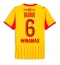 RC Lens Samson Baidoo #6 Thuis tenue 2025-26 Korte Mouwen