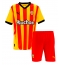 RC Lens Thuis tenue voor kinderen 2024-25 Korte Mouwen (+ broek)