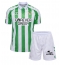 Real Betis Thuis tenue voor kinderen 2024-25 Korte Mouwen (+ broek)