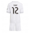 Real Madrid Alexander-Arnold #12 Thuis tenue voor kinderen 2025-26 Korte Mouwen (+ broek)