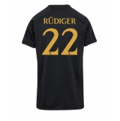 Real Madrid Antonio Rudiger #22 Derde tenue voor Dames 2023-24 Korte Mouwen
