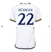 Real Madrid Antonio Rudiger #22 Thuis tenue voor Dames 2023-24 Korte Mouwen