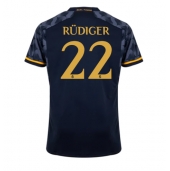 Real Madrid Antonio Rudiger #22 Uit tenue 2023-24 Korte Mouwen