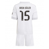 Real Madrid Arda Guler #15 Thuis tenue voor kinderen 2025-26 Korte Mouwen (+ broek)