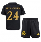 Real Madrid Arda Guler #24 Derde tenue voor kinderen 2023-24 Korte Mouwen (+ broek)