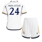 Real Madrid Arda Guler #24 Thuis tenue voor kinderen 2023-24 Korte Mouwen (+ broek)