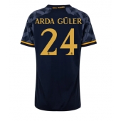Real Madrid Arda Guler #24 Uit tenue voor Dames 2023-24 Korte Mouwen