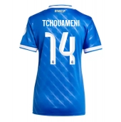 Real Madrid Aurelien Tchouameni #14 Derde tenue voor Dames 2025-26 Korte Mouwen