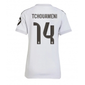 Real Madrid Aurelien Tchouameni #14 Thuis tenue voor Dames 2025-26 Korte Mouwen