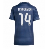 Real Madrid Aurelien Tchouameni #14 Uit tenue voor Dames 2025-26 Korte Mouwen