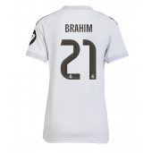 Real Madrid Brahim Diaz #21 Thuis tenue voor Dames 2025-26 Korte Mouwen
